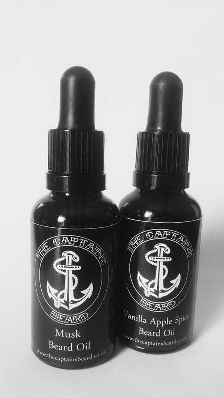 The Captain's Beard Vanilla Apple Spice/Musk Combo!