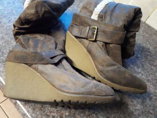 Wedge Boots