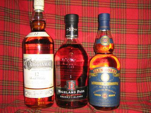 SCOTCH WHISKK 3 X 12 YEAR OLD - VERY SPECIAL