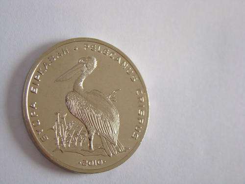 STUNNING COIN WITH Pelican Kasachstan 50 Tenge 2010
