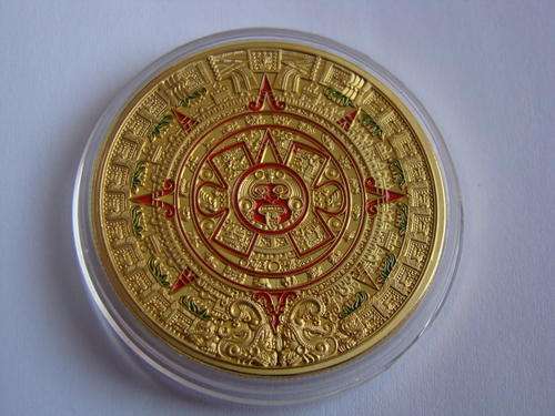 Stunning Aztec Gold Clad Calendar