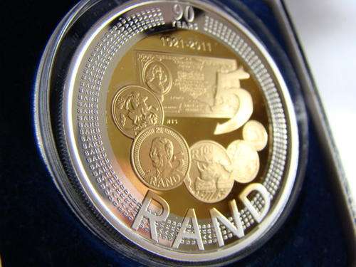 The R5 Crown  1921-2011 South African Reserve Bank 90th Anniversary