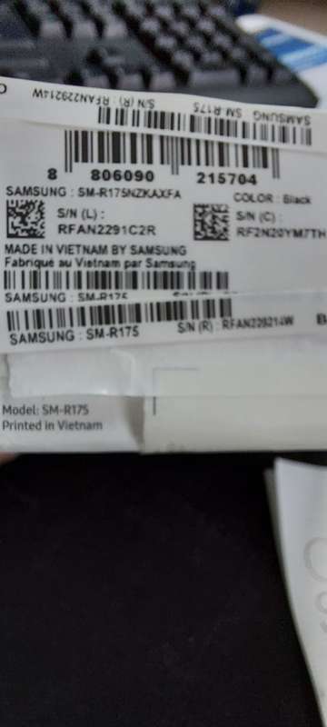 Samsung Galaxy Buds + (never used in original opened box and papers)
