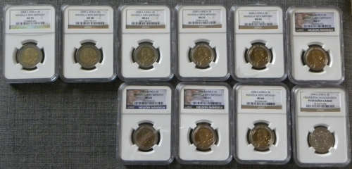 26 Mandela Coins (incl 1xPF69 - 1994 R5 Inauguration) - 1 Bid for All