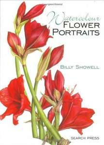 watercolour flower portraits