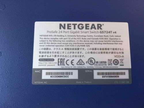 Netgear 24-Port Gigabit Smart Switch