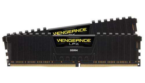 Corsair Vengeance LPX 16GB DDR4-2666 Kit (2x8GB) - CL16, 1.2V, Black