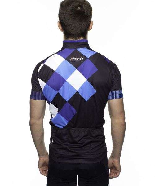 FTech Cobbles Hydrofit Jersey - Blue 2XS