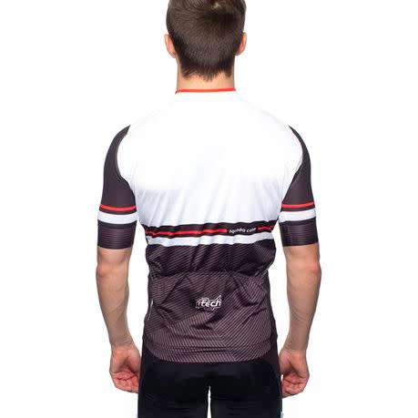 FTech Prism Airfit Jersey - Black/White 2XS
