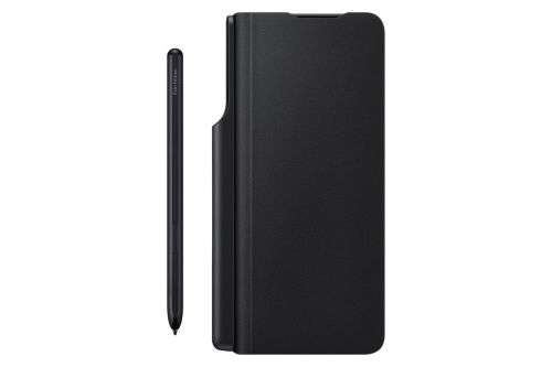 Samsung Galaxy Z Fold3 5G Flip Cover With Pen-Black (Original)