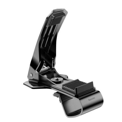 Baseus Mouth Car Dashboard Smartphone Mount Holder - Black