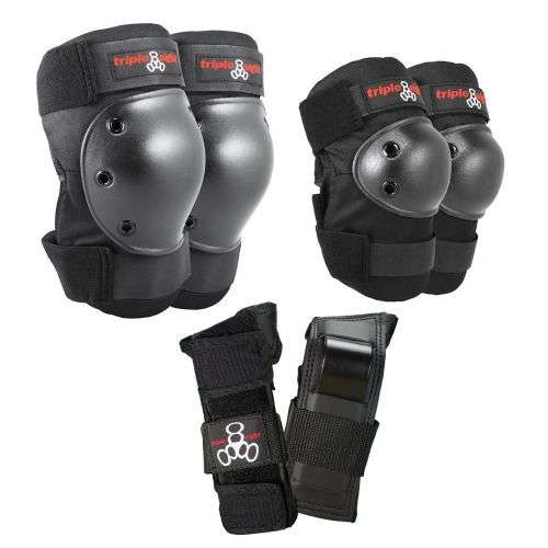 Triple8 Saver 3-Pack - Black Triple8
