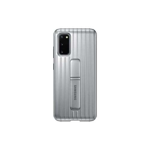 Original Samsung Galaxy S20 Protective Standing Cover - Silver