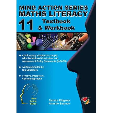 Mind Action Series Mathematical Literacy Grade 11 Textbook & Workbook NCAPS Paperback