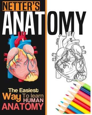 Netter`s Anatomy Coloring Book: Neuroanatomy Human Body Workbook (Paperback)