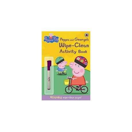 Peppa Pig: Peppa and George`s Wipe-Clean Activity Book - Paperback