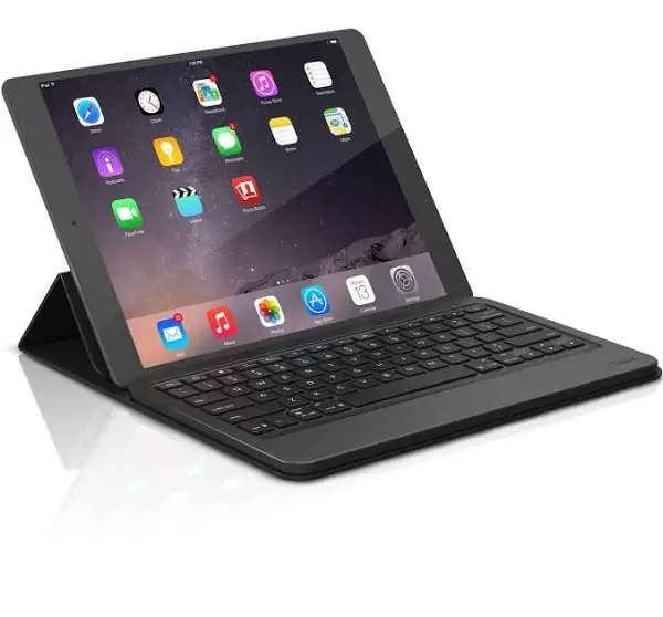 Zagg Messenger Universal 12 Wireless Keyboard and stand for Apple, Android and Windows Devices - Bl