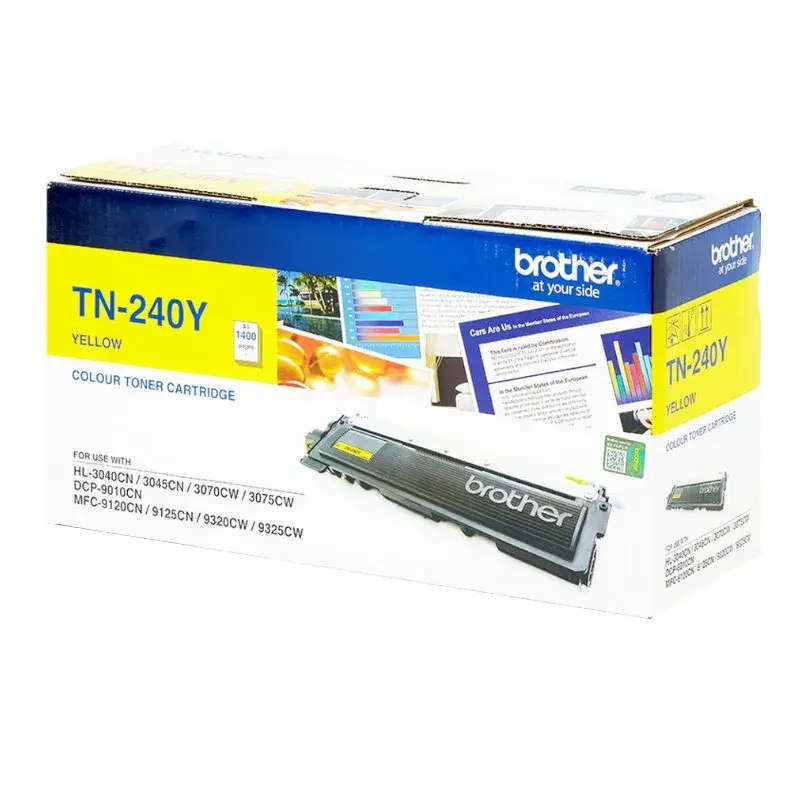 Brother TN-240Y Yellow Original Toner Cartridge  TN 240Y