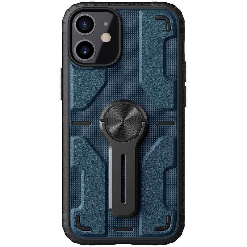 Nillkin Medley Rugged Case with Stand for iPhone 12 MINI (Blue)