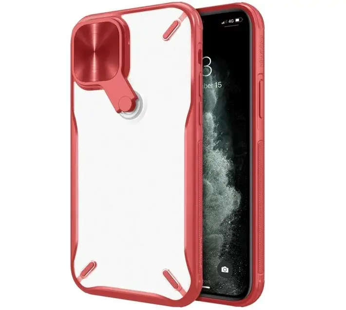 Nillkin Cyclops Cover for Apple iPhone 12 mini - red/clear