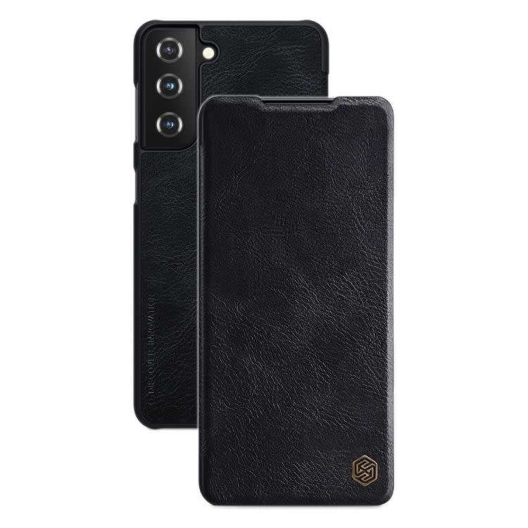 Nillkin Qin Series Leather Card Cover for Samsung S21 - Black