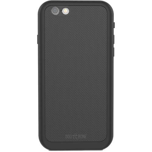 Dog and Bone Cases Wetsuit Impact Waterproof Rugged Case for iPhone 6 Plus/6s Plus (Blackest Black)