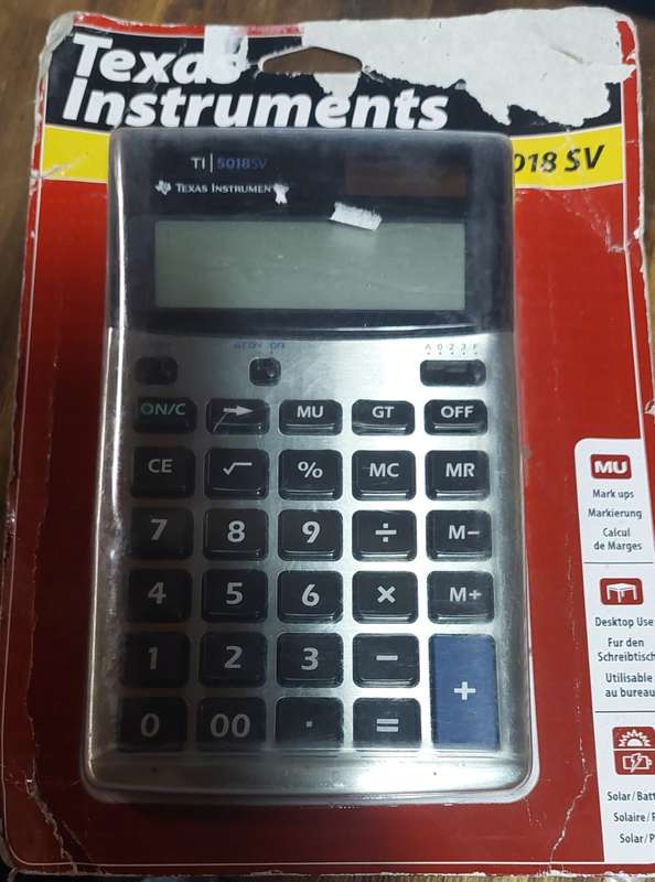 TI-5018 Desktop Calculator Brand: Texas Instruments