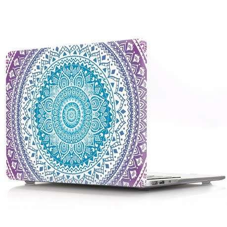 Macbook Air 13 Hard Case - Winter Kaleidoscope (2009-2017 Models)