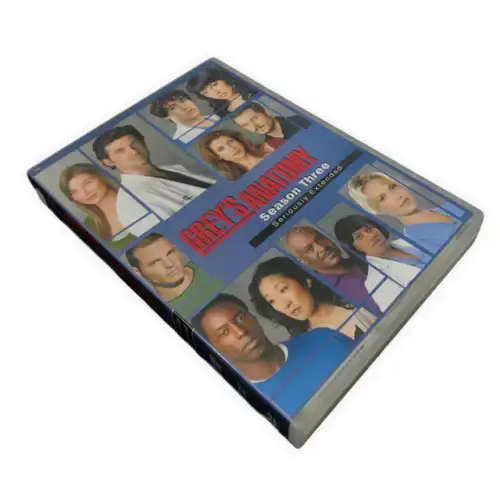 Grey`s Anatomy Season 3 Dvd (Seriously Extended)