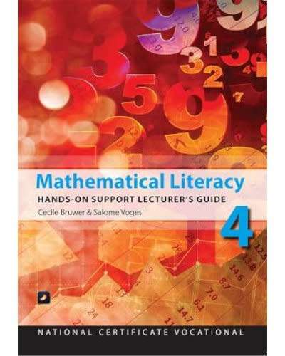 Mathematical Literacy: Ncv Level 4: Lecturer`s Guide - Paperback