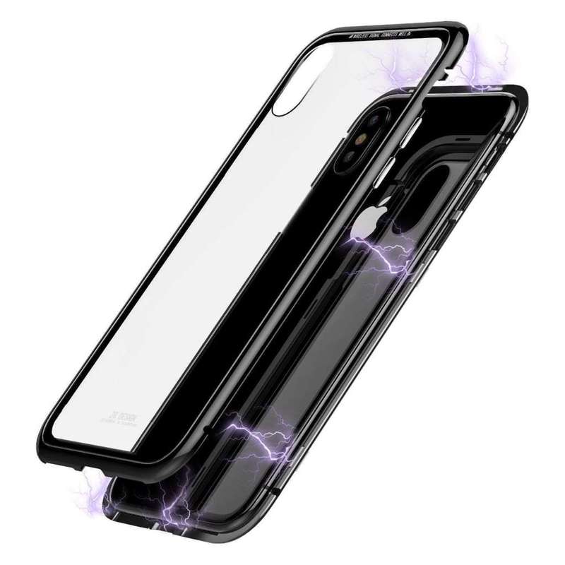BODY GLOVE IPHONE XS CHROME MAGNETIC CASE-BLACK