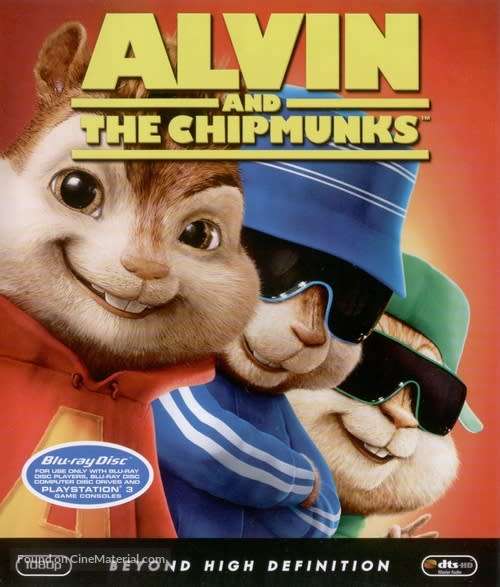 Alvin and the Chipmunks 2007 - blu ray