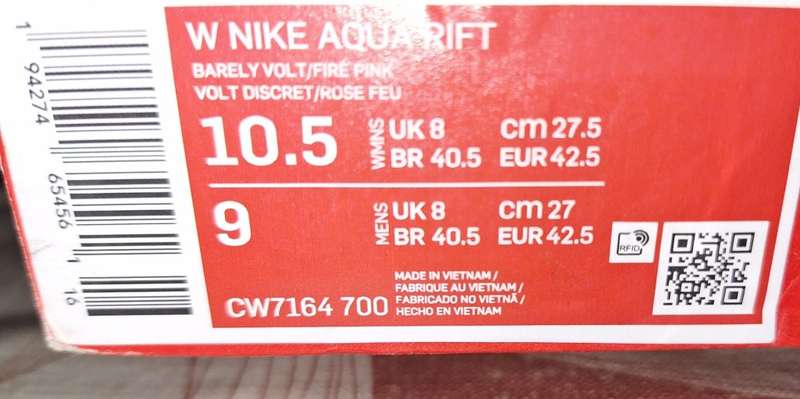 Nike Women`s Aqua Rift