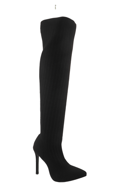 Plum Viera Stiletto boot uk 5