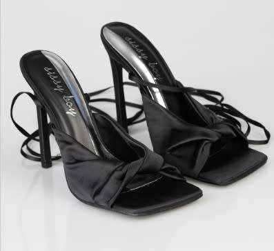 Sissy Boy On edge satin stiletto - UK 6