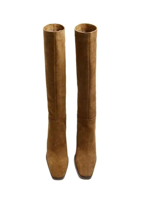 Mango JINETE - Boots - tobacco braun/brown UK 2.5