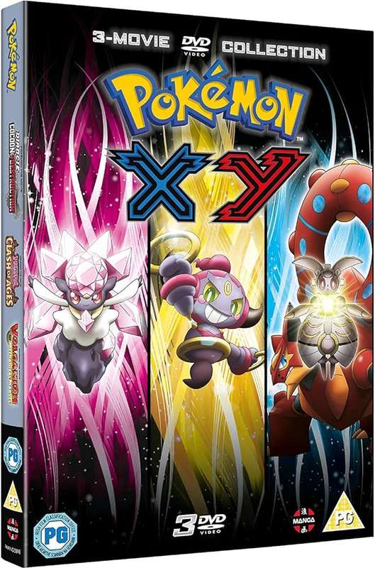 Pokémon: The Movie Collection 17-19 - XY(DVD)
