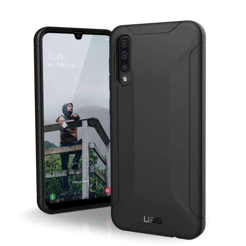 Samsung Galaxy A50 UAG Scout Cell Phone Cover Black