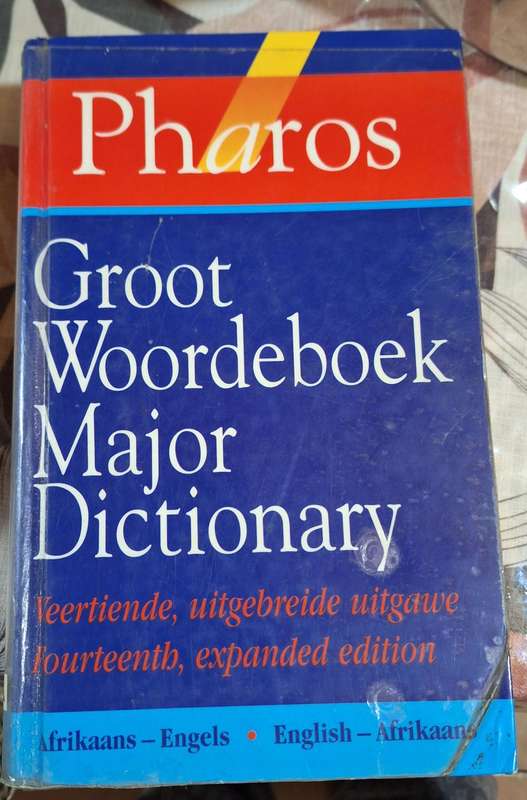 Pharos Groot Woordeboek / Major Dictionary. Afrikaans