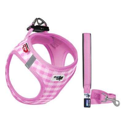 Vest Harness Curli Clasp Air-Mesh & Leash
