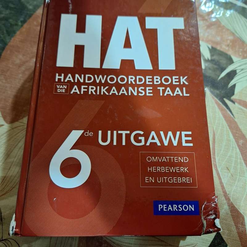 Hat Handwoordeboek Van Die Afrikaanse Taal