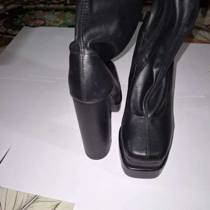 SISSY BOY HIGH KNEE BOOT UK 5