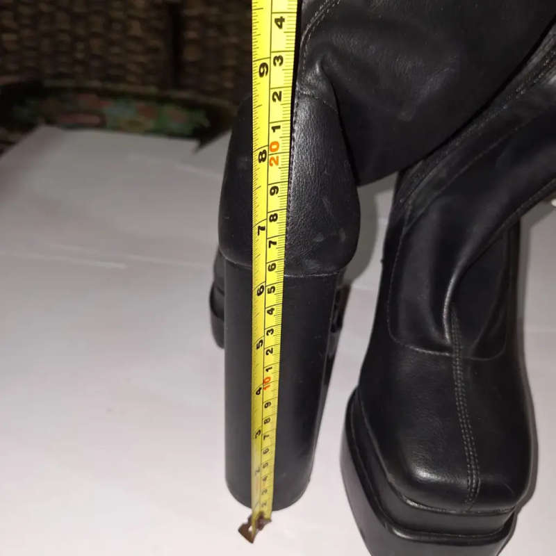 SISSY BOY HIGH KNEE BOOT UK 5