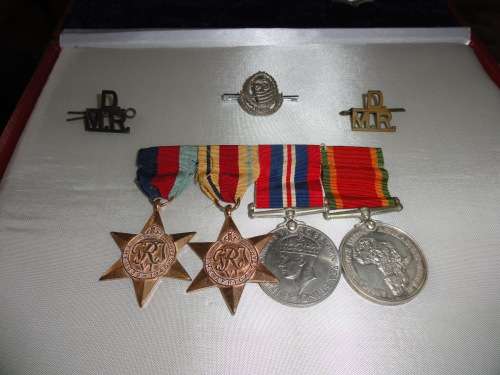 WW 2 Medals 9597 DN Wittle - POW