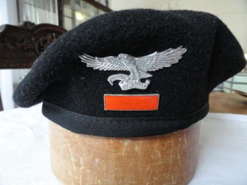 Regiment Orange River Beret  good condition original scarce!!