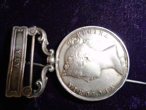 Victorian India  medal- Thomas Horn 45 Foot Rare