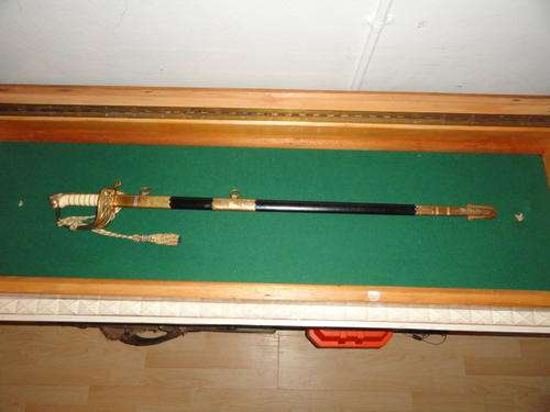 South African Navy Sword in very good condition