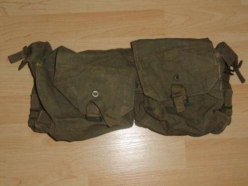 Pattern 60/64 SA and Rhodesian Webbing Olive Drab color