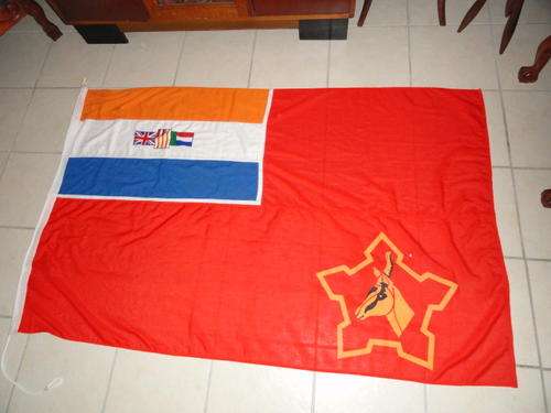 South African Army flag Post 1974-180x120- unissued