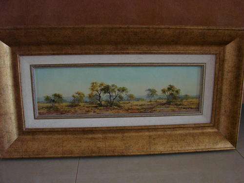 Otto klar landscape oil "14.5 X 50" cm  R 1.00 START!!!